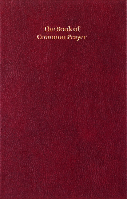 Book of Common Prayer, Enlarged Edition, Burgundy, CP420