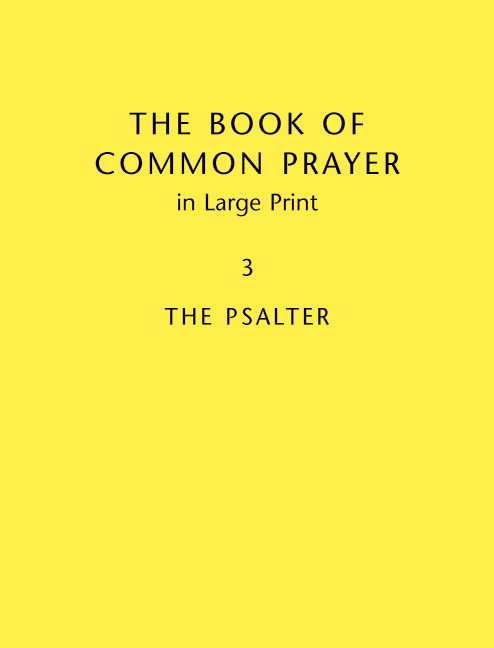 Book of Common Prayer, Large Print Edition, CP800