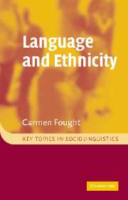 Language and Ethnicity