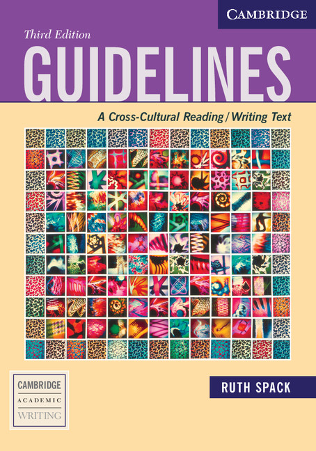 Guidelines Third edition is an advanced reading and writing text designed specifically to strengthen students' academic writing. 