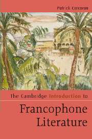 The Cambridge Introduction to Francophone Literature