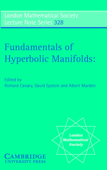 Fundamentals of Hyperbolic Manifolds