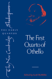 The First Quarto of Othello