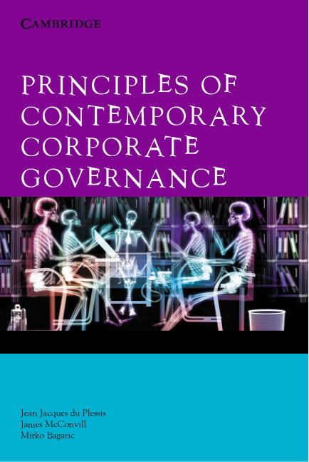 Principles Of Contemporary Corporate Governance