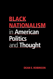 Black Nationalism in American Politics and Thought