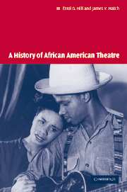 A History of African American Theatre