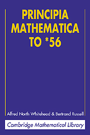 Principia Mathematica to *56