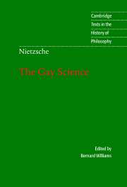 Nietzsche: The Gay Science