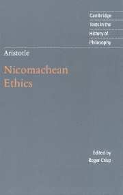 Aristotle: Nicomachean Ethics
