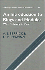 An Introduction to Rings and Modules