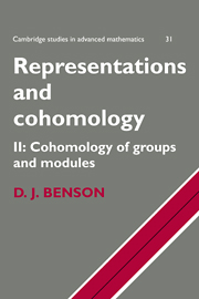 Representations and Cohomology