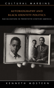 Autobiography and Black Identity Politics