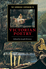 The Cambridge Companion to Victorian Poetry