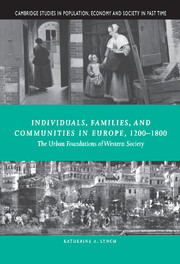Individuals, Families, and Communities in Europe, 1200–1800