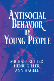 Antisocial Behavior by Young People