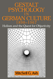 Gestalt Psychology in German Culture, 1890–1967