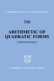 Arithmetic of Quadratic Forms