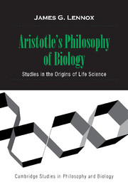 Aristotle's Philosophy of Biology
