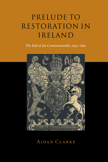 Prelude to Restoration in Ireland