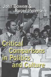 Critical Comparisons in Politics and Culture