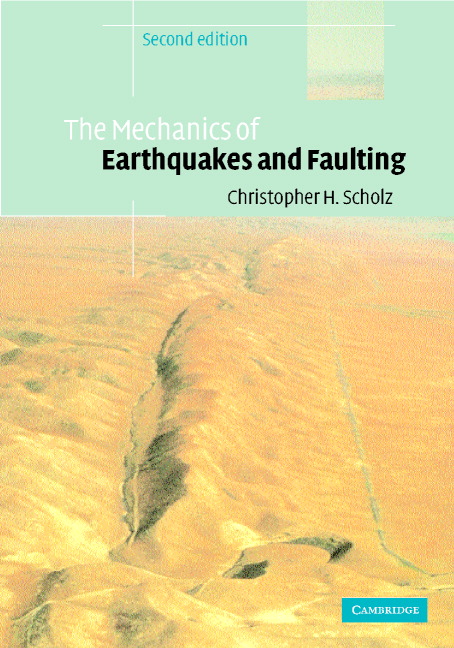 The Mechanics of Earthquakes and Faulting