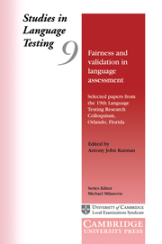 Fairness and Validation in Language Assessment