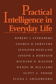 Practical Intelligence in Everyday Life