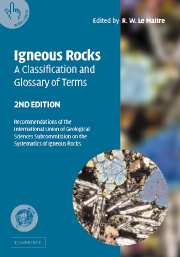 Glossary of Selected Geologic Terms
