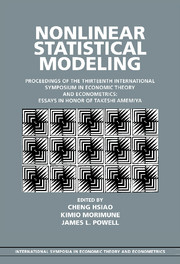 Nonlinear Statistical Modeling