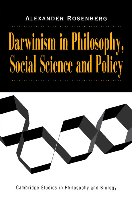 Darwinism In Philosophy, Social Science And Policy