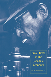 Small Firms in the Japanese Economy