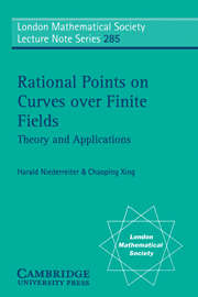 Rational Points on Curves over Finite Fields