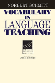 Vocabulary in Language Teaching 