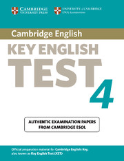 Cambridge Key English Test 4