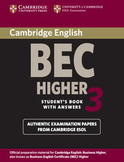 Cambridge BEC Higher 3