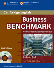 Business Benchmark Pre-Intermediate to Intermediate