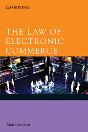 The Law of Electronic Commerce