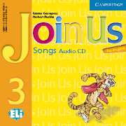 Join Us for English 3 Songs Audio CD