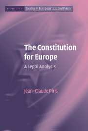 The Constitution for Europe