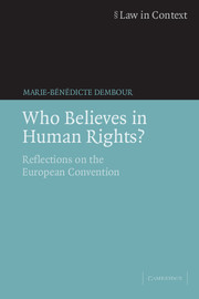 Who Believes in Human Rights?