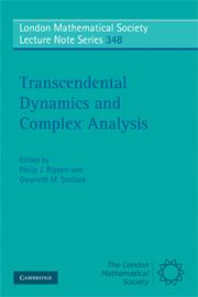 Transcendental Dynamics and Complex Analysis