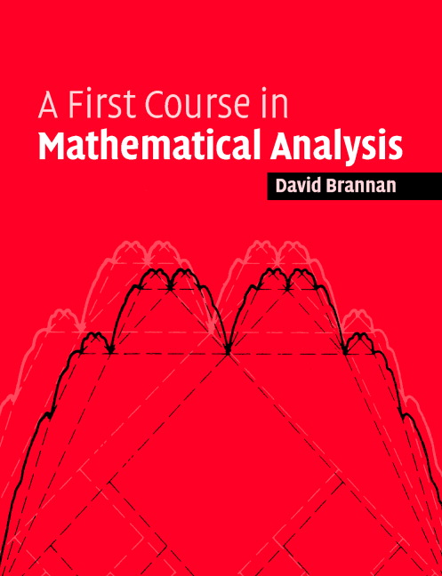 A First Course in Mathematical Analysis
