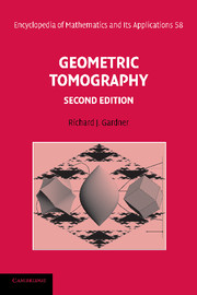 Geometric Tomography