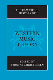 The Cambridge History of Western Music Theory