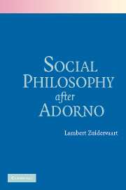 Social Philosophy after Adorno
