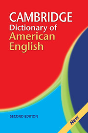 Camb Dict of American English 2ed