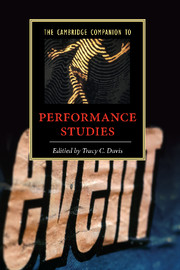 The Cambridge Companion to Performance Studies