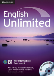 English Unlimited Pre-intermediate Coursebook with e-Portfolio