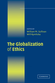 The Globalization of Ethics