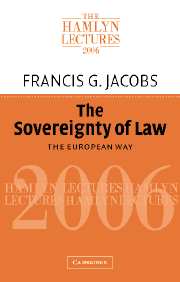 The Sovereignty of Law